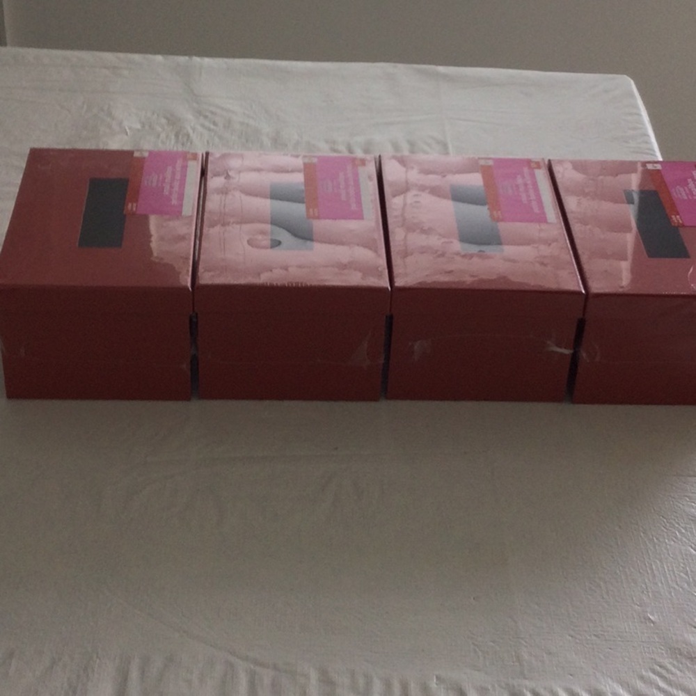 Set of 4 Red Small Mail Boxes